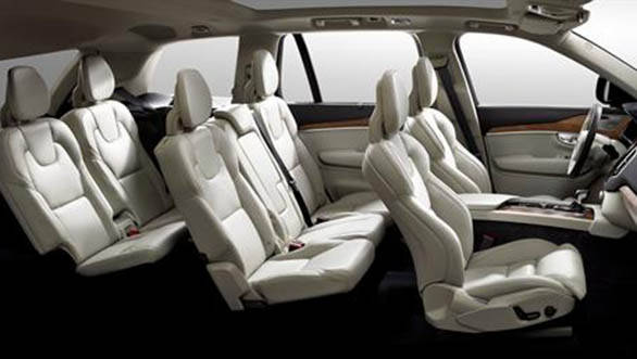 Volvo XC90 interiors