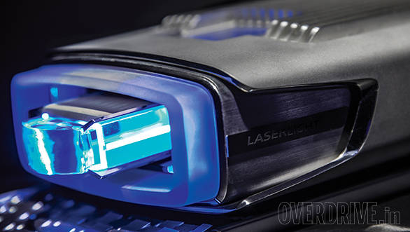 The laser module from the Audi Sport Quattro concept consists of four laser diodes