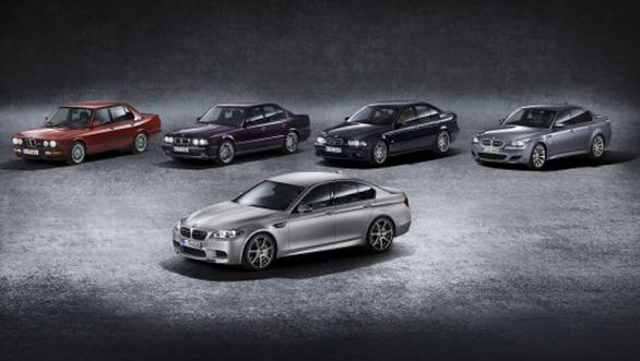 BMW M5 30th anniversary edition legacy