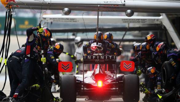 Vettel's team-mate, Ricciardo is set to receive a chassis change in Silverstone