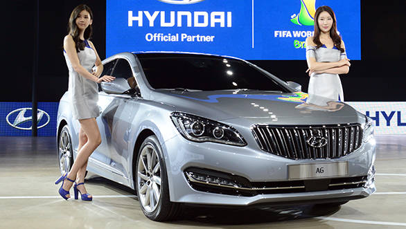 The Hyundai AG revealed at the Busan International Motor Show