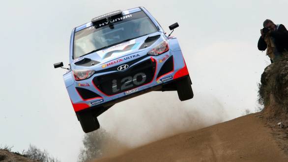 The Hyundai i20 WRC will  make it to the 2014 Goodwood Festival of Speed piloted by Dani Sordo