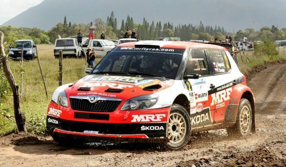 Jan Kopecky and Gaurav Gill are now tied for points in the APRC