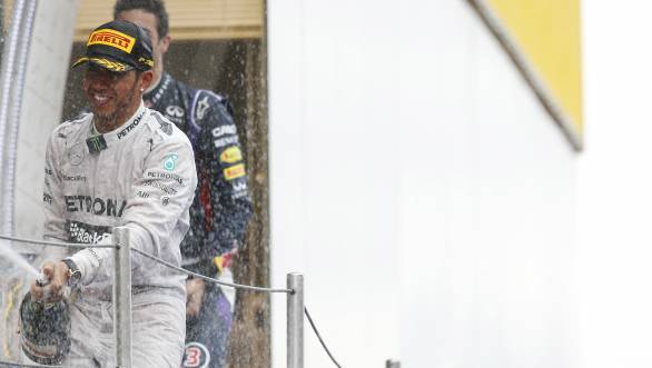 Fourth consecutive win for Lewis Hamilton in 2014