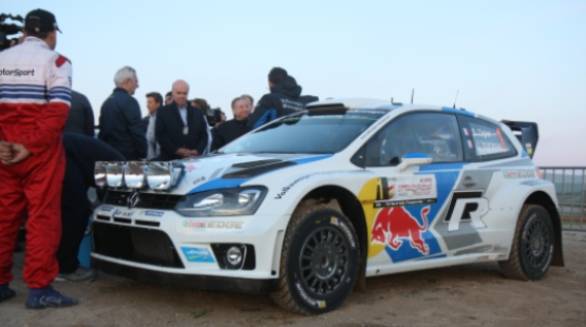 Ogier and Julien Ingrassia's No 1 Volkswagen Polo R WRC - the car that came, saw and conquered in its debut season and looks set to continue its winning streak this year too