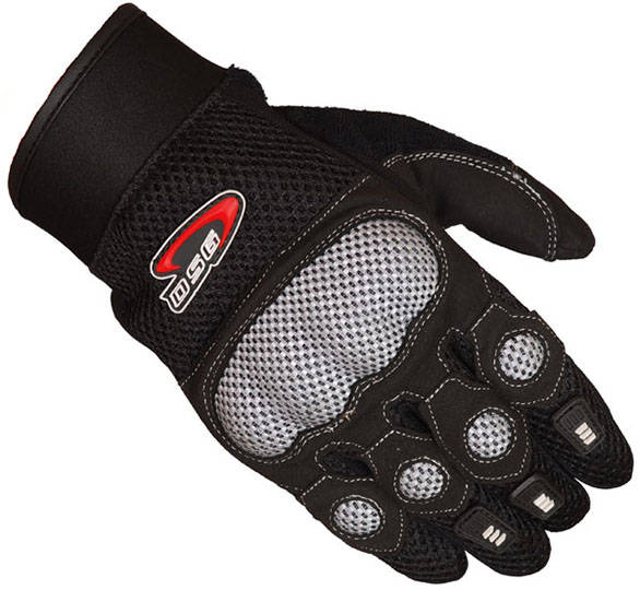 DSG Motomesh Gloves Black