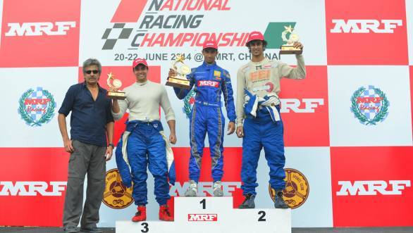 TT Varadarajan with Siddharth Trivellore, Tarun Reddy and Advait Deodhar