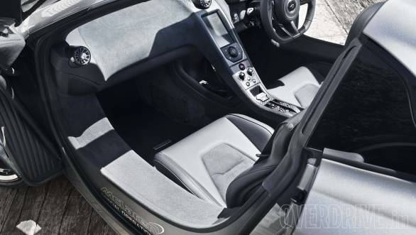 Plenty of carbonfibre and Alcantara in there!