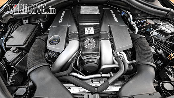 The magic potion for the  GL 63 lies in the 5.5-litre AMG V8 that boosts power up to a whopping 557PS