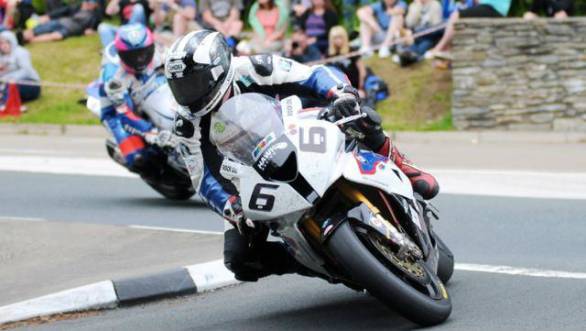 Blue riband event at the terrifying Isle of Man TT races plays into the throttle-wrenching hands of Michael Dunlop