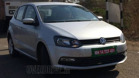 The Polo facelift will get a redesigned air dam and fog lamp housing
