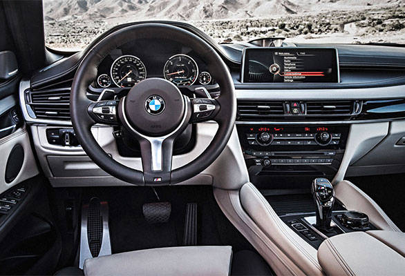The BMW-themed interiors look refreshed, with superior quality and build, but resemble those of the X5
