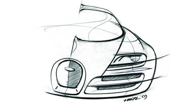 Bugatti Veyron Super Sport Sketch