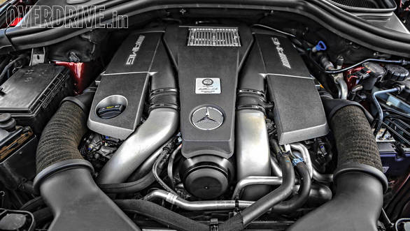 The twin turbo 5.5-litre AMG V8 is a masterpiece and makes a fantastic noise 