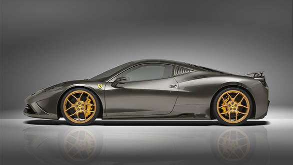 Forged wheels, carbon trim and more power for the 599 Speciale