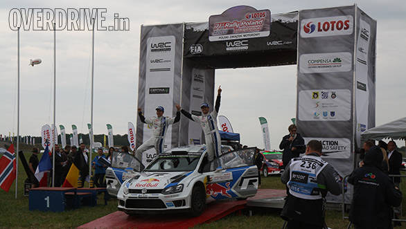 Ogier and Ingrassia victorious at Rally Poland