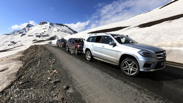 We circumvented the traffic and crossed Rohtang pass