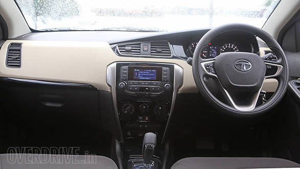 The Zest interior is the most current in terms of design and features quality materials too