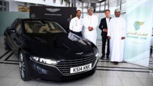 Aston Martin Lagonda commences testing in the Middle East