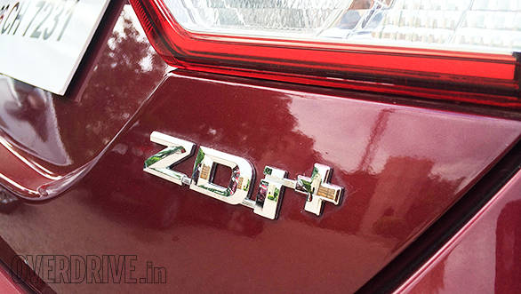 ZDI+ and ZXI+ comprise Maruti's new nomenclature for the variants