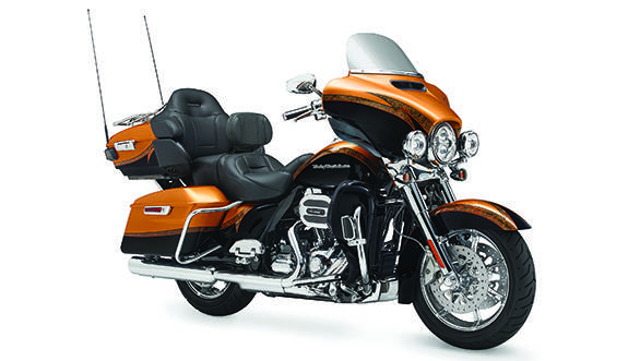 The Ultra Limited is a touring motorcycle. The CVO adds a bigger, more poweful engine and acres of new chrome bits