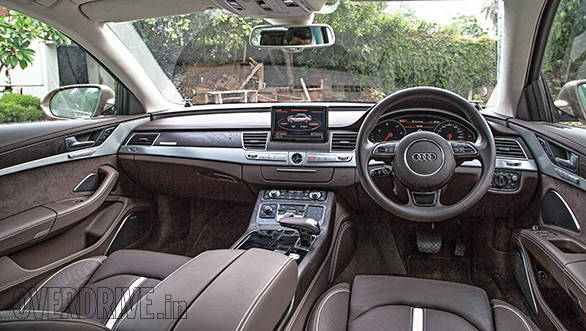 Audi A8 L interior