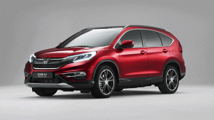 Honda to showcase the facelifted CR-V at the 2014 Paris Motor Show