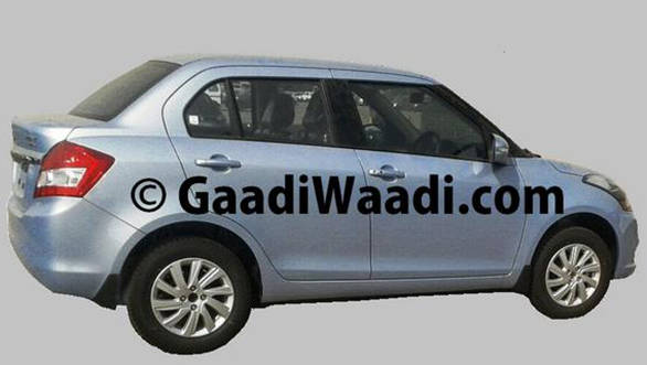 Spied-2015-Maruti-Dzire-facelift-side