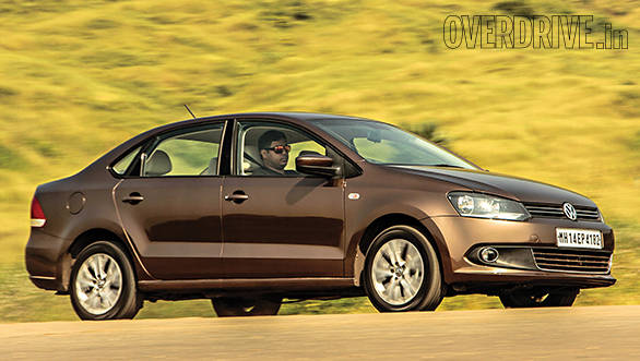 Volkswagen Vento shown for representation purpose only