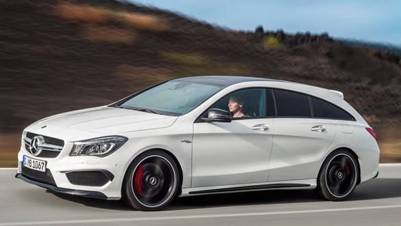 Unveiled alongside the CLA Shooting Brake is the AMG version, which uses the familiar 2.0-litre turbocharged four-cylinder engine that is mated to a 7-speed dual clutch transmission and Mercedes-AMG's 4MATIC  all-wheel drive mechanism