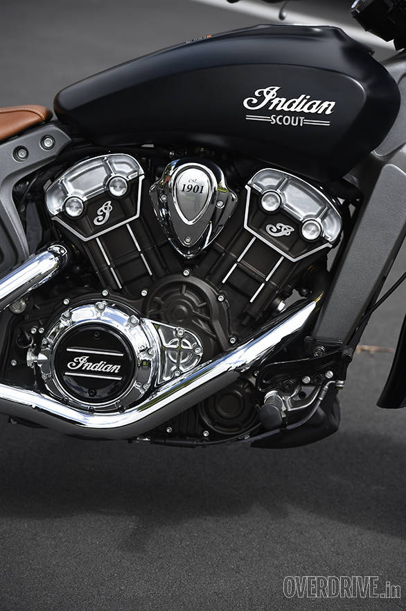 The 1133cc V-twin is all new and up to date, it also boasts liquid-cooling, fuel injection, a counterbalancer as well as an eight-valve DOHC valvetrain