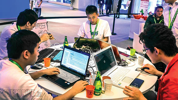 The Challenge Bibendum Hackathon saw 10 teams building apps for smarter mobility solutions