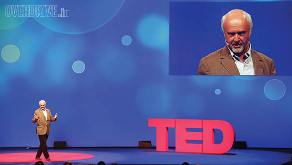 Brice Lalonde starts off a series of TED City 2.0 Salon talks at the Challenge Bibendum 
