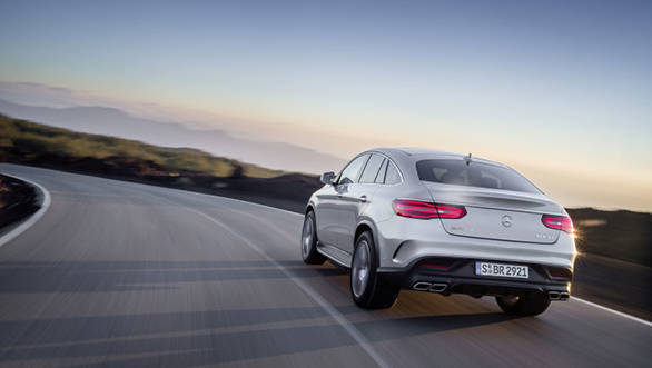 S-Class Coupe like tail-lamps make the GLE63 AMG look unique and unlike any other Merc sold in India at the moment