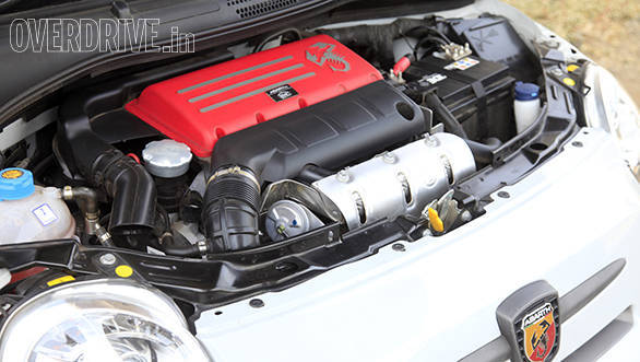 The Abarth's engine displaces the same 1368cc as Linea T0jet but it feels vastly different on the road.