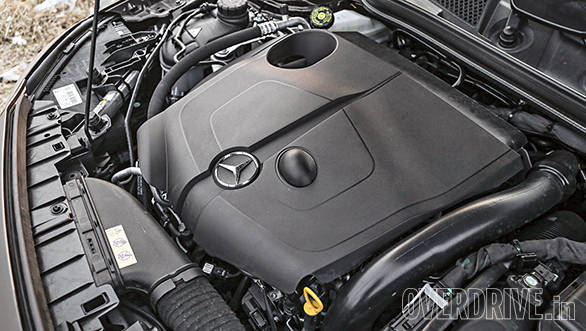 Merc's 2.2-litre diesel is clattery at idle