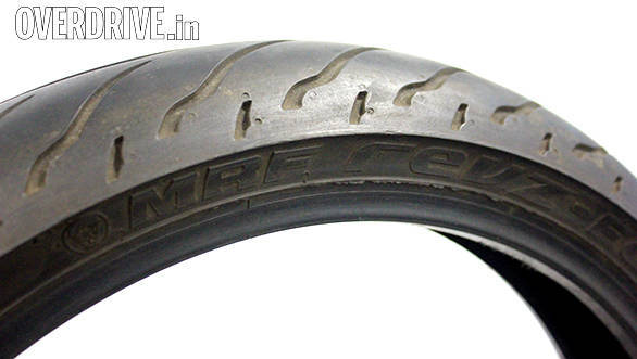 front tyre