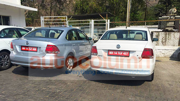 2015 Volkswagen Vento facelift spied (2)