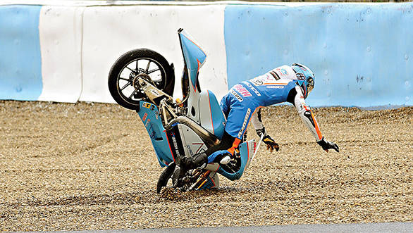 . . . It also saw him come to terms with some extremely high speed crashes. Crashes that he says he's managed to get past