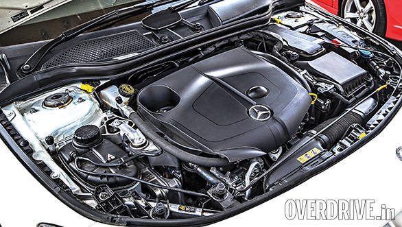 Despite a larger engine, the CDI motor produces lesser power than the Audi TDI