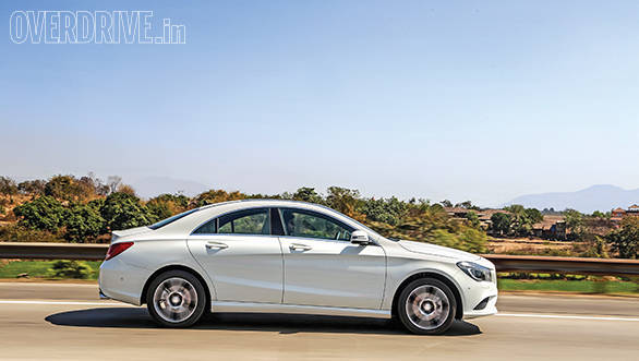 The CLA is a stunner when viewed from any angle