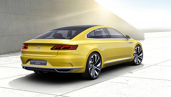 The Sport Coupe Concept GTE has a large boot lid gives access to a 480-litre boot.