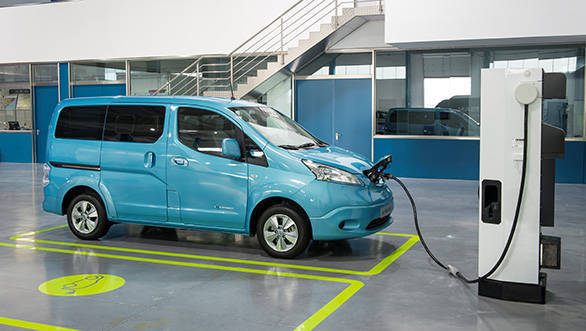 The Nissan e-NV200 is an electric vehicle that is manufactured at the firm's plant in Barcelona, Spain