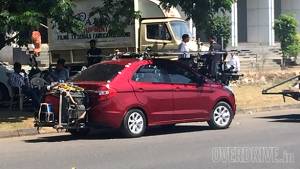 Spied: Ford Figo Aspire compact sedan in Mumbai