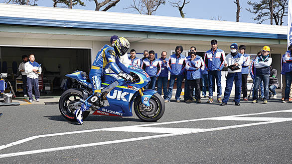 Suzuki private test at Ryuyo (1)
