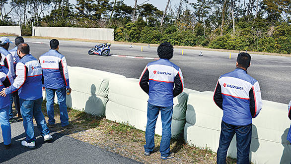 Suzuki private test at Ryuyo (2)