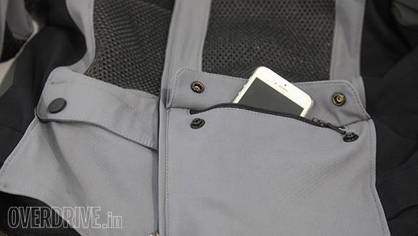 Dainese S-ST Tourer jacket front pocket