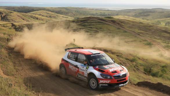 Gill currently second in 2015 APRC standings