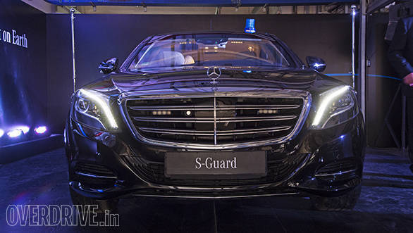 Visually, the S-Guard is almost impossible to distinguish from a standard S-Class