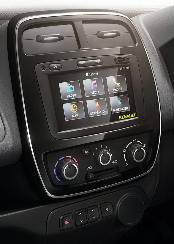 Renault KWID MediaNav system